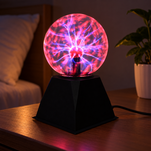 5-Inch Touch Plasma Globe - EU Plug