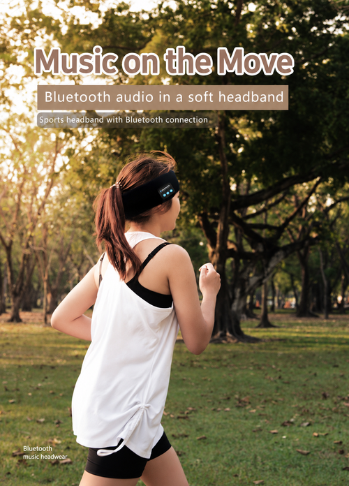 Bluetooth Audio Headband - Black