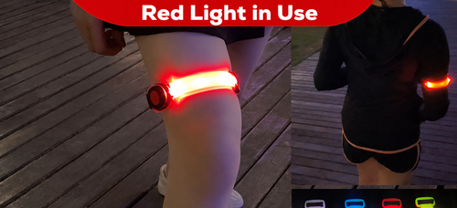 Red Light-Up Armband - 18.5 cm