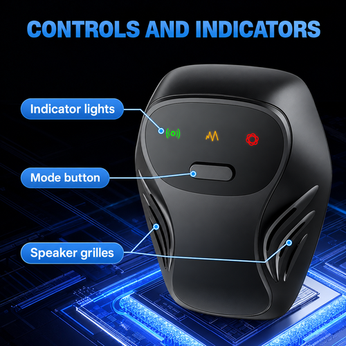 Ultrasonic Pest Repeller - Black