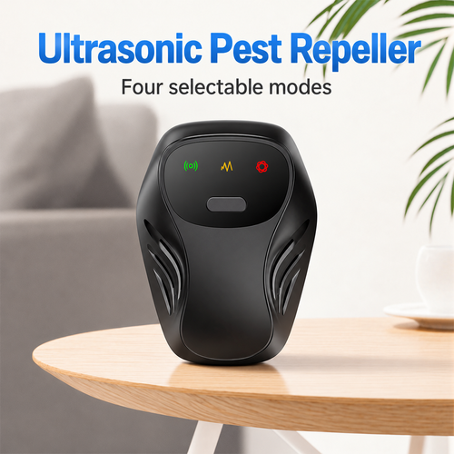 Ultrasonic Pest Repeller - Black