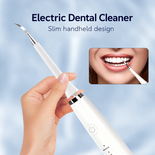 Electric Dental Cleaner Kit - White