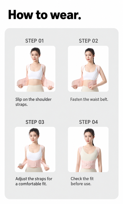 Adjustable Posture Support Belt - Size L