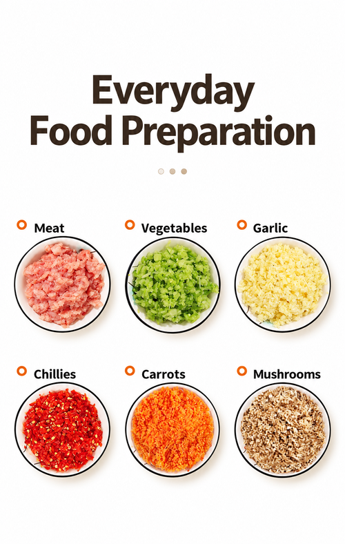 5L Food Chopper - Green