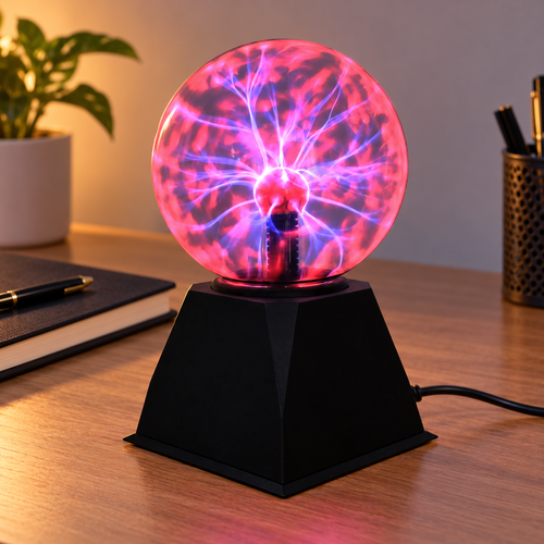 5-Inch Touch Plasma Globe - EU Plug