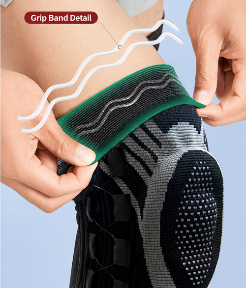 Adjustable Knee Support - Size L, Single Piece