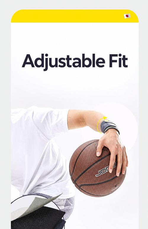 Adjustable Wrist Support Wrap - Single Piece