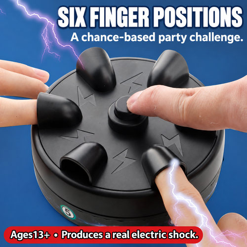Six-Finger Electric Shock Party Game - Ages 13+