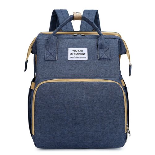 New Oxford Cloth Double Shoulder Mummy Bag with Straps, Outdoor Leisure Mother And Bag, Multifunctional Trendy Diaper Bag, Essential Mom Bag for Travel