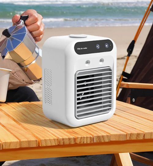 Mini Portable Air Conditioner with Cooling and Humidification Function