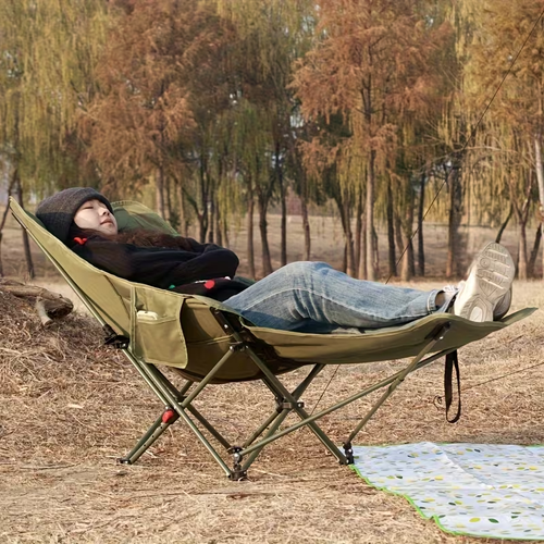 A Camping Bench Travel, This Foldable Leisure Furniture Features a Thickened, Detachable Design Suitable for Fishing. It Can Support Up to 286.6 LB And Is Ideal for Outdoor Camping, Sketching, Relaxing in The Yard, for Autumn And Winter