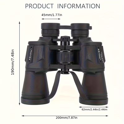 Binoculars, High-Definition, Double-Barrel, FMC Multilayer Broadband Coated, Anti-Slip Grip, Center Focus, for Birdwatching, Beekeeping, Sports, Cycling, Hiking, Travel Exploration