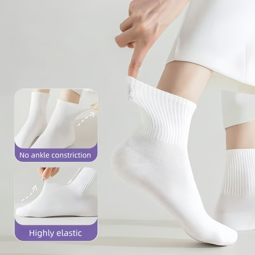Unisex travel socks: Buy 3 packs and get 2 free, for a total of 5 packs.