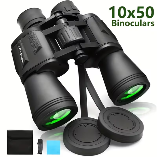 Binoculars, High-Definition, Double-Barrel, FMC Multilayer Broadband Coated, Anti-Slip Grip, Center Focus, for Birdwatching, Beekeeping, Sports, Cycling, Hiking, Travel Exploration