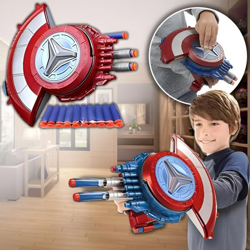 Superhero Shield with Missile Launcher | Explosion Boy