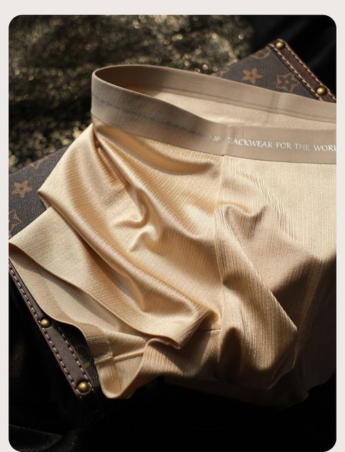 2026 Best-Selling Men's Ice Silk Boxer Briefs