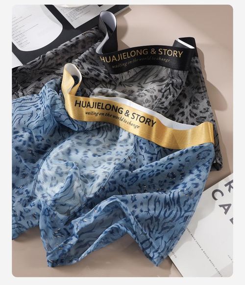 2026 Best-Selling Men's Ice Silk Boxer Briefs