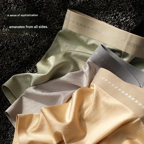 2026 Best-Selling Men's Ice Silk Boxer Briefs