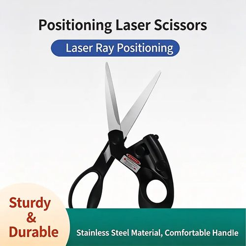 Multifunctional laser-guided scissors