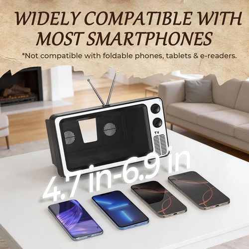 Mobile phone screen magnifier