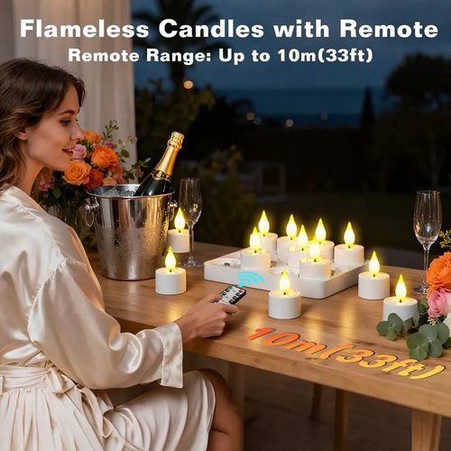 Electronic candles