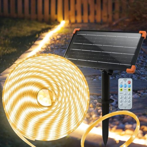 Solar Outdoor Bright LED Strip Lights
