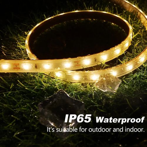 Solar strip lights