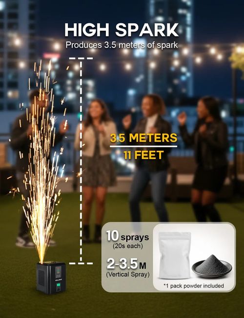 Fireworks machine