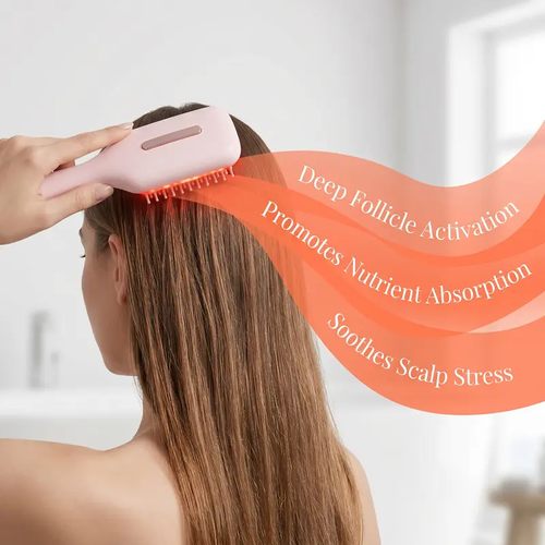 Electric massage comb