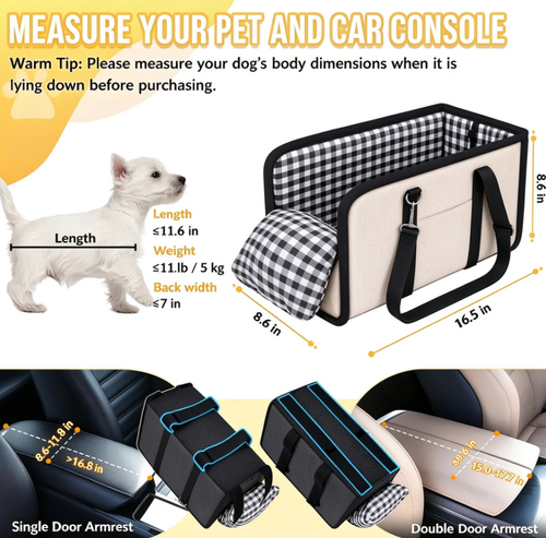 Car pet bed