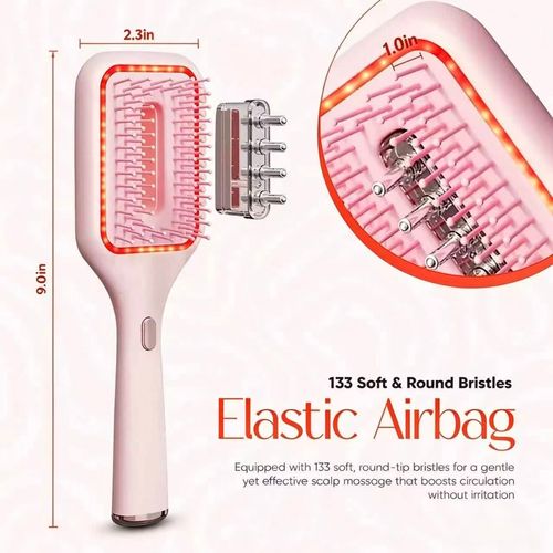 Electric massage comb