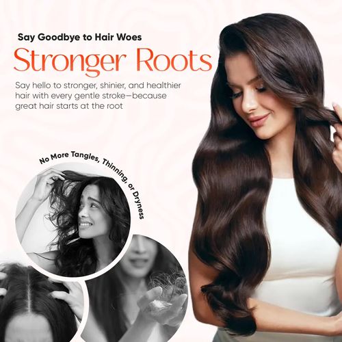 Electric massage comb