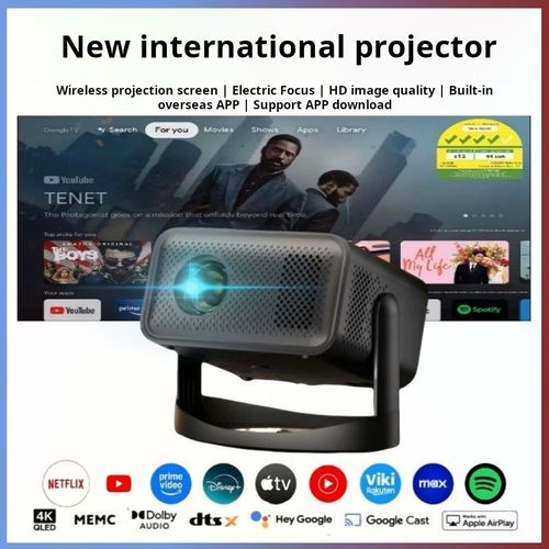 🔥Ghana's Hottest Projector: WiFi Mirroring + PS5 Switch HDMI Gaming All-in-One Entertainment Hub!