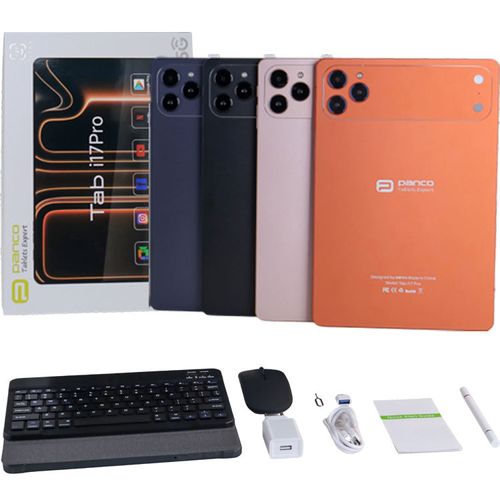 Panco Tab I17Pro Business Use Tablet 10.1 Memory 4GB+32GB SIM+WiFi Orange High-end Configuration