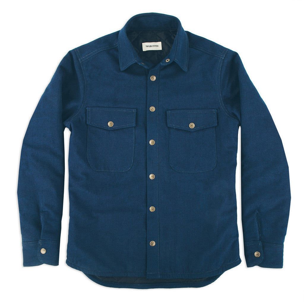 Rccuv Task Jacket in Indigo Canvas