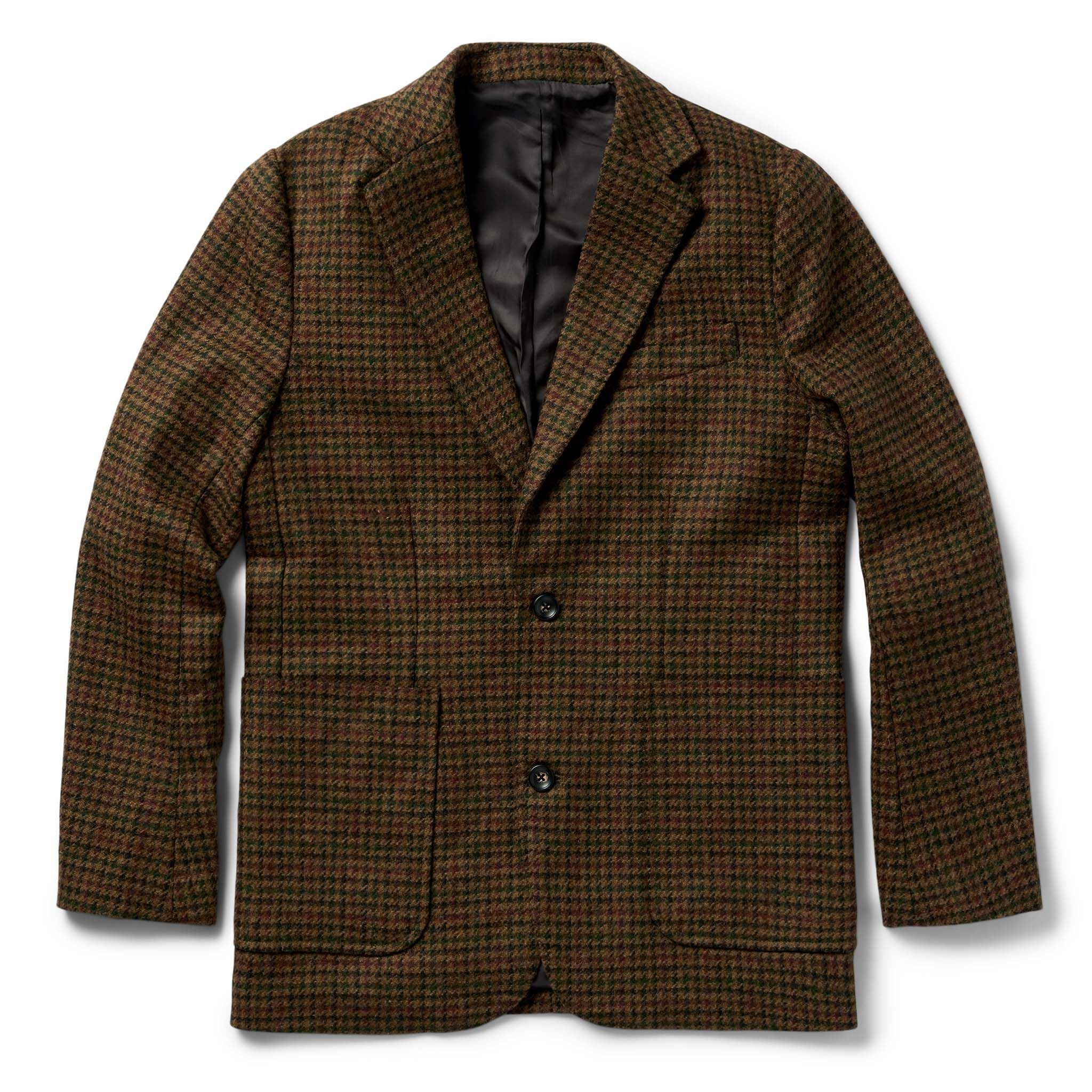 Rccuv Sheffield Sportcoat in Tan Gun Check