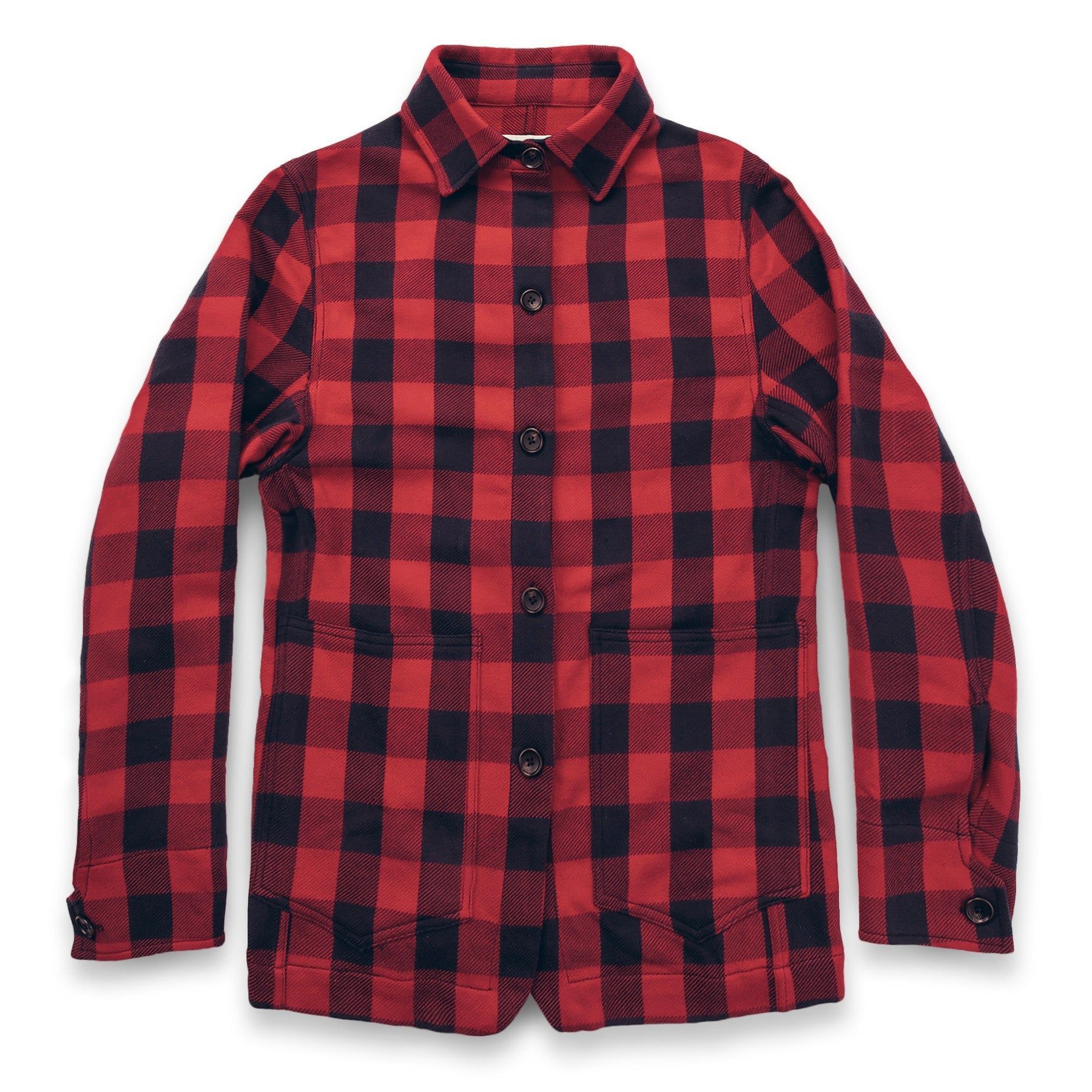 Rccuv Ryder Jacket in Red Buffalo Plaid