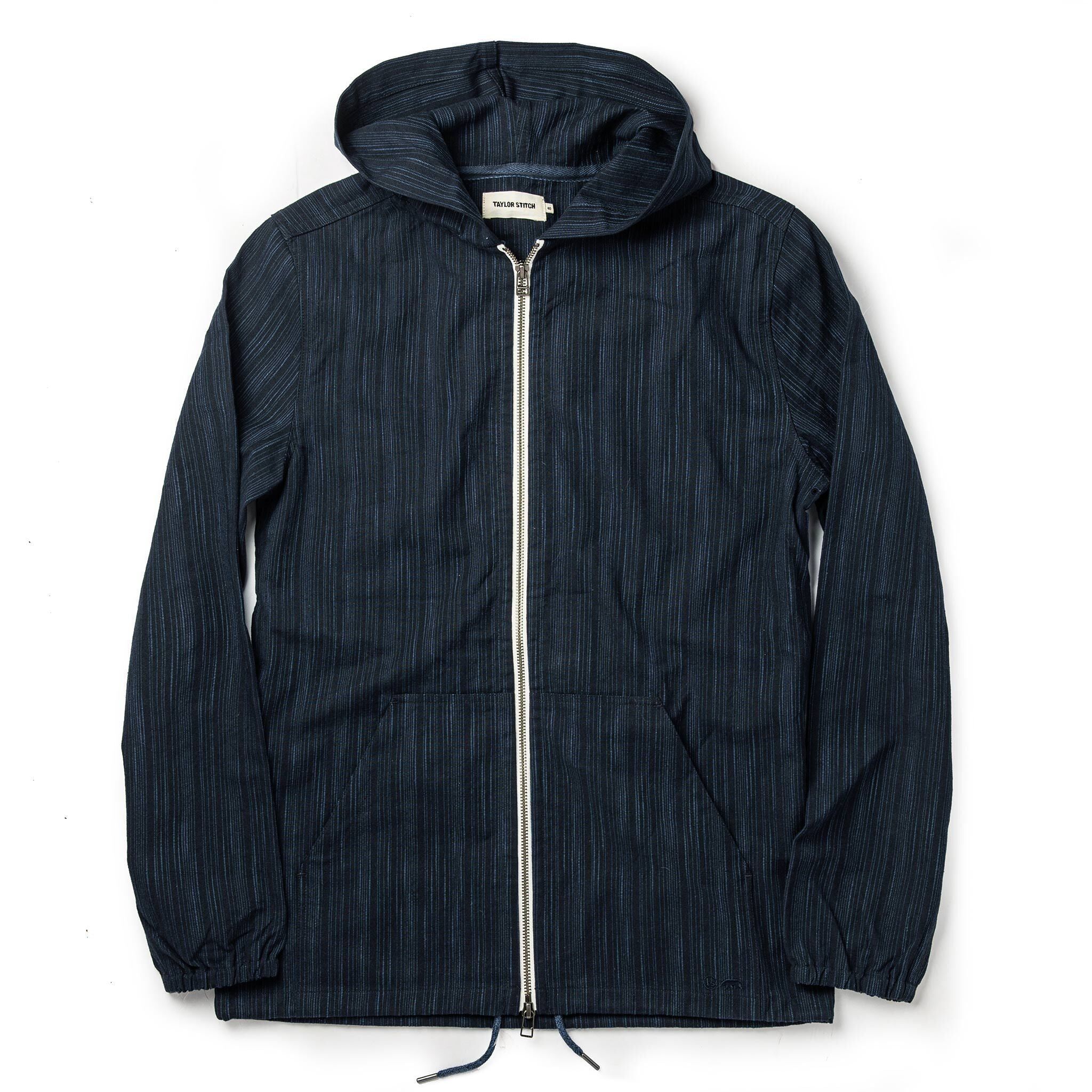 Rccuv Riptide Jacket in Indigo Slub