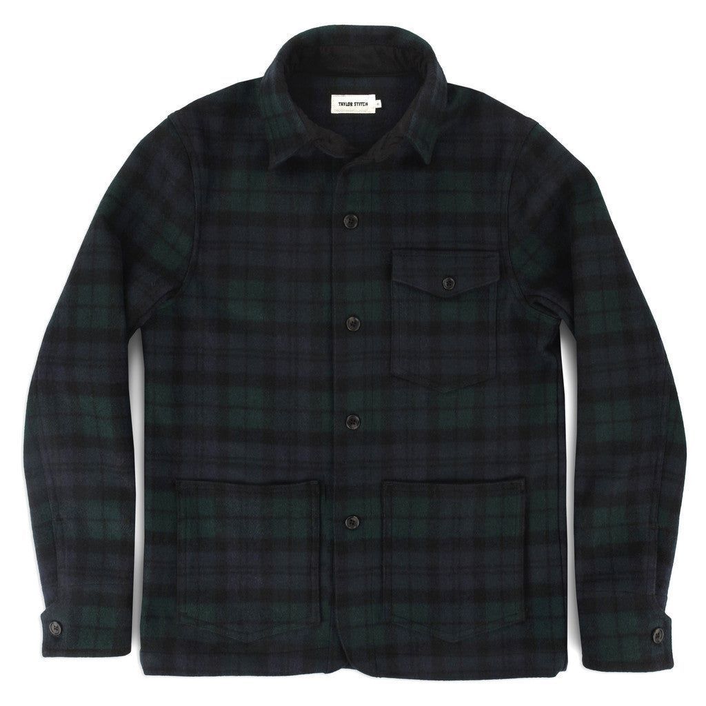 Rccuv Project Jacket in Blackwatch Pendleton Wool