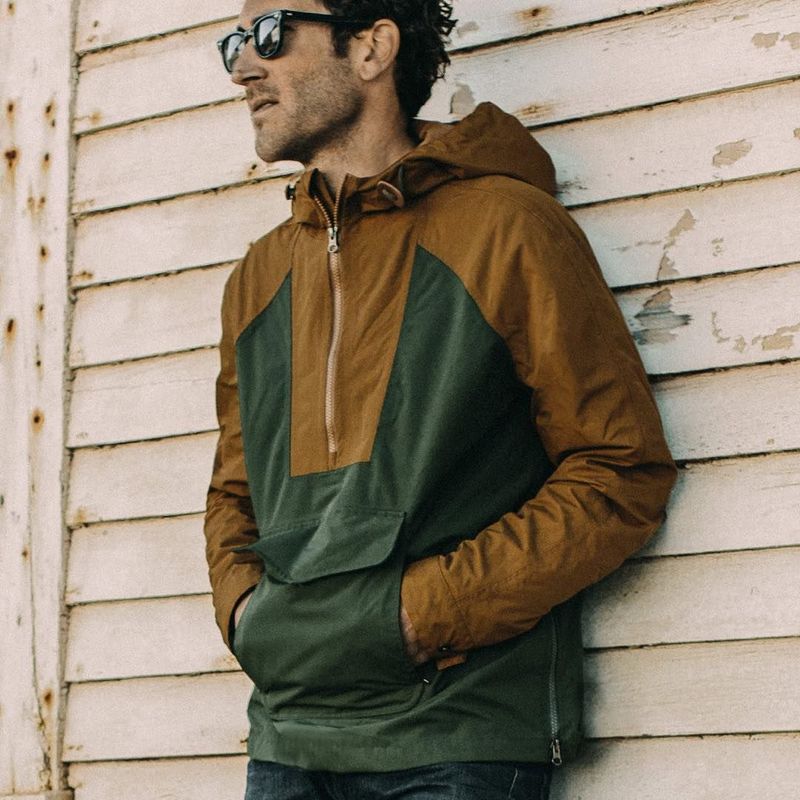 Rccuv Powder Jacket in British Khaki &amp; Olive