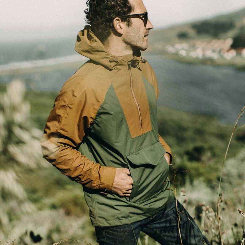 Rccuv Powder Jacket in British Khaki &amp; Olive