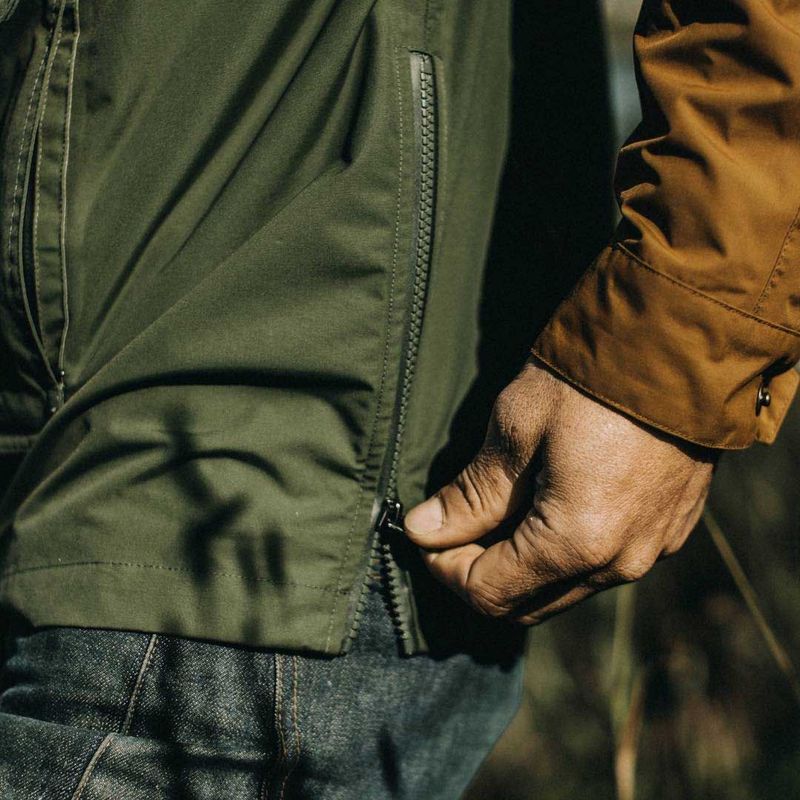Rccuv Powder Jacket in British Khaki &amp; Olive