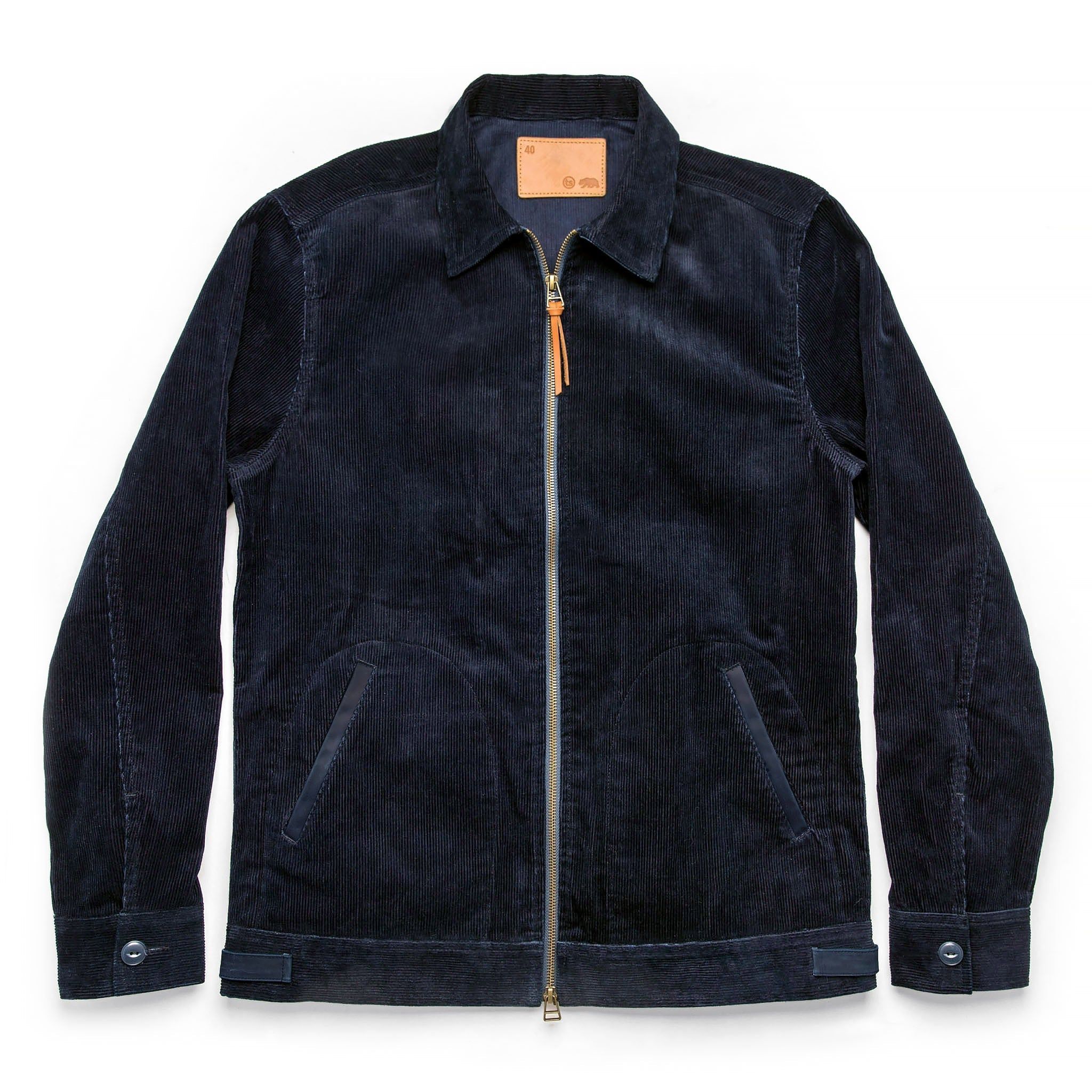 Rccuv Piston Jacket in Indigo Corduroy