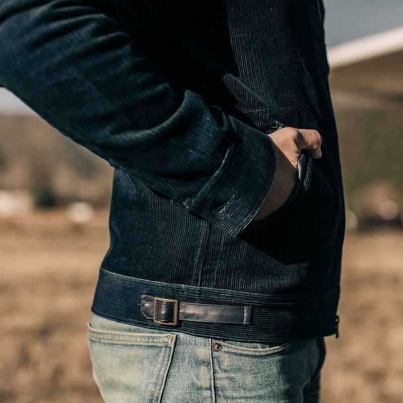 Rccuv Piston Jacket in Indigo Corduroy