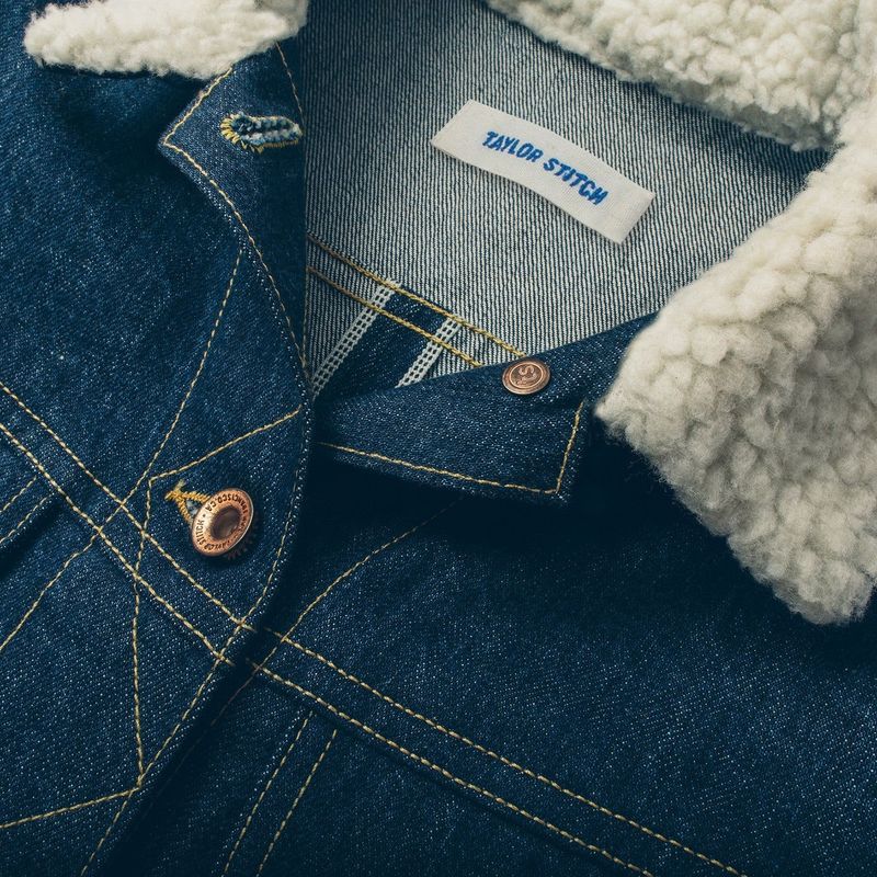 Rccuv Pacific Jacket in Sea Washed Selvage Denim