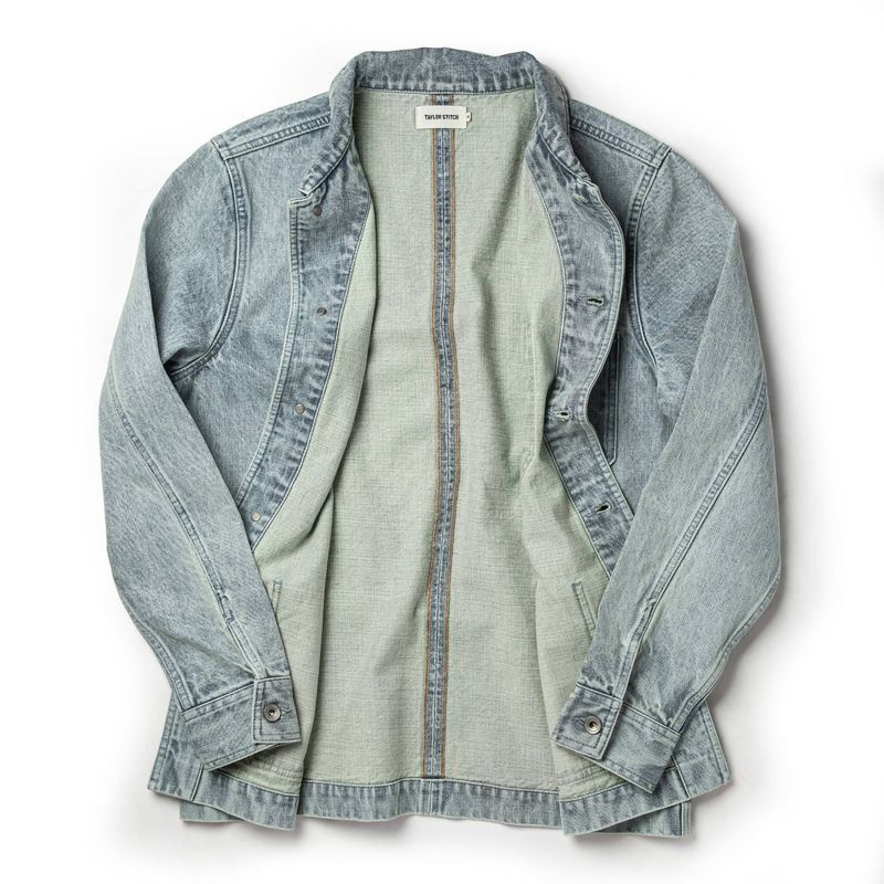 Rccuv Ojai Jacket in Washed Denim