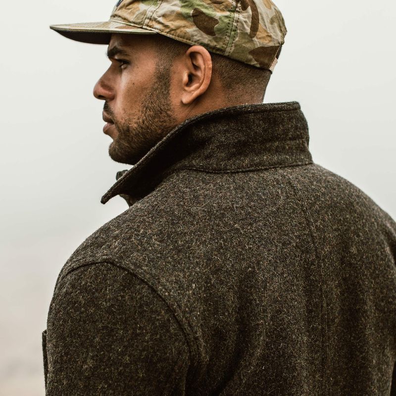 Rccuv Ojai Jacket in Shetland Moss