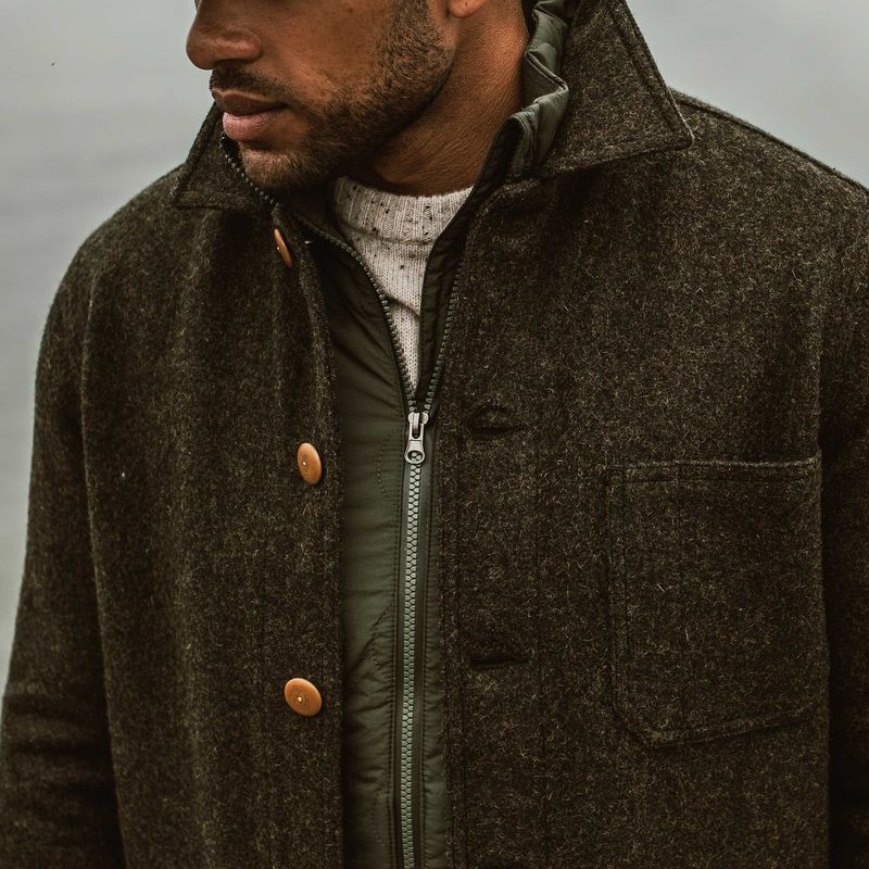 Rccuv Ojai Jacket in Shetland Moss