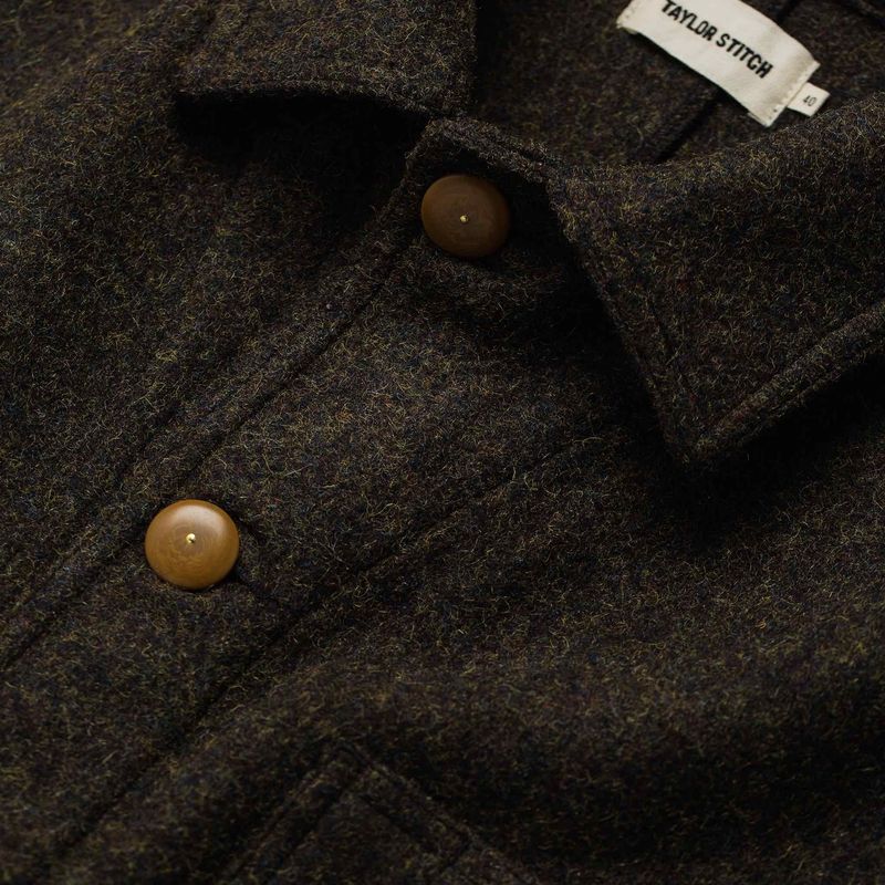Rccuv Ojai Jacket in Shetland Moss