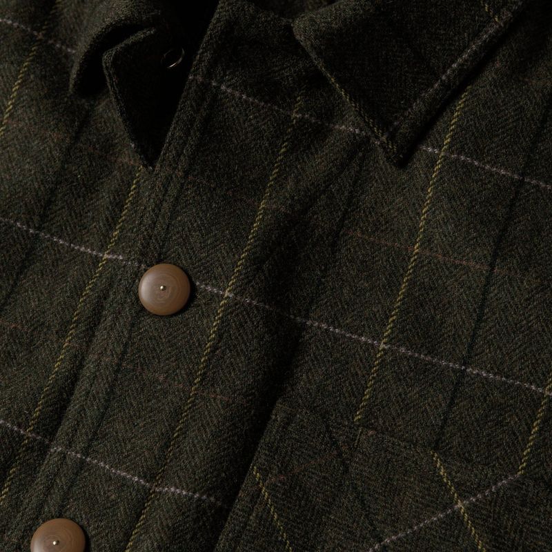 Rccuv Ojai Jacket in Olive Tweed Herringbone